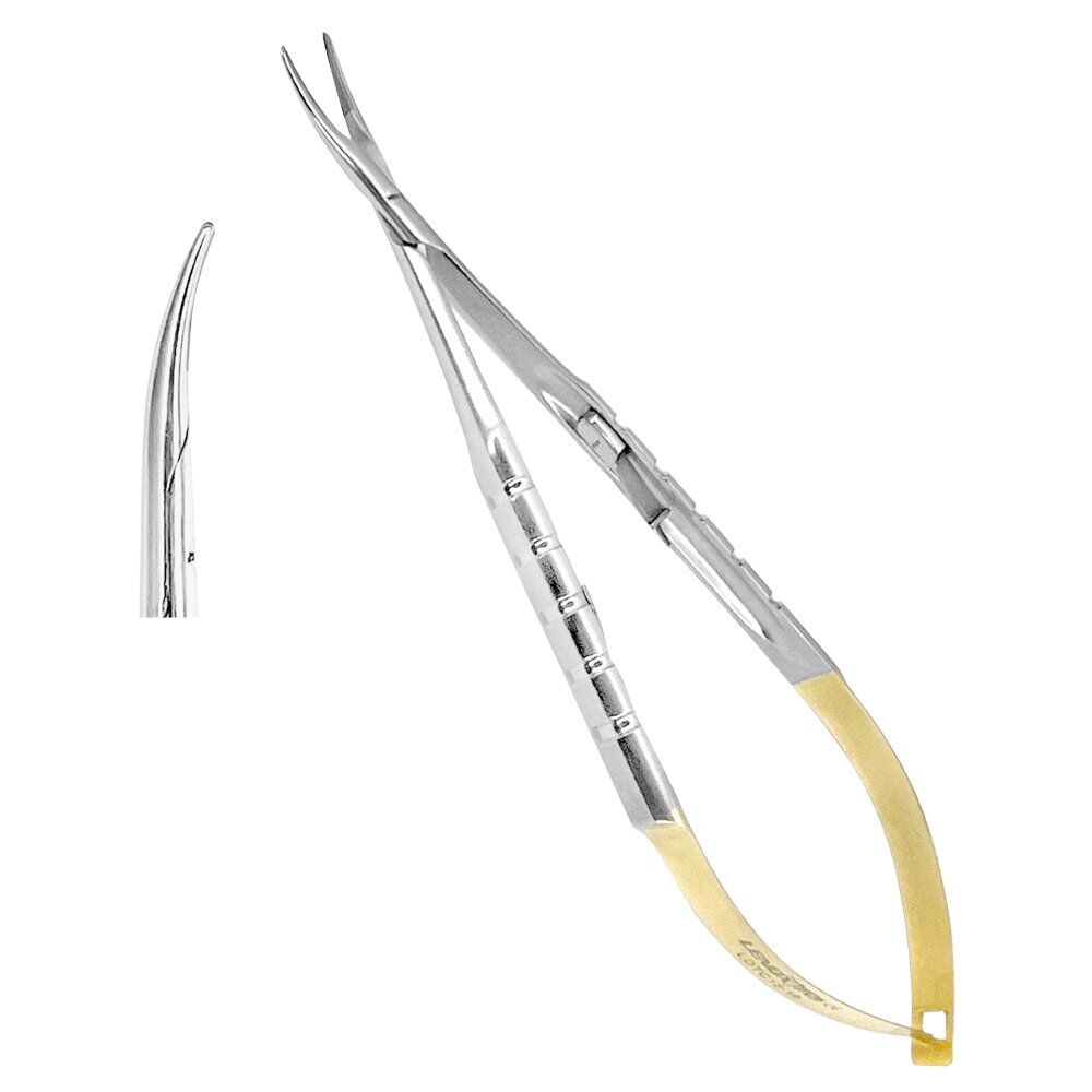 Castroviejo Needle Holders Fine Point 16cm TC Curved - Image 1