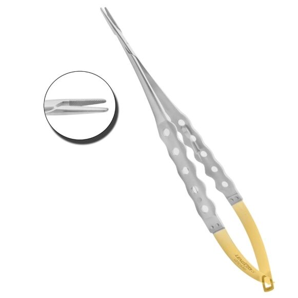 LDTC15-500-CASTEROVIEJO-NEEDLE-HOLDER-TC-Twist-Joint-18cm-straight-copy-1.jpg Castro-Viejo Needle Holder Twist Joint, Straight 18cm - Image 1