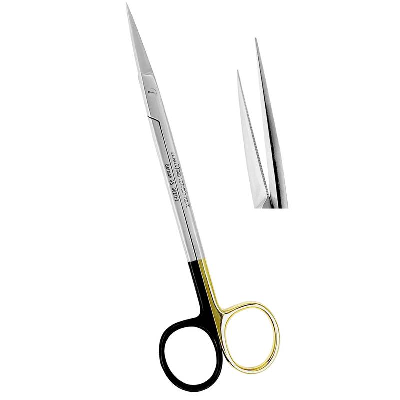 LDTCSC2-109-Super-Cut-Kelly-Scissors-16cm-TC-Insert-Straight-Surgical-Dental-Instruments-copy-1.jpg Kelly Scissors 16cm Straight TC - Super Cut - Image 1