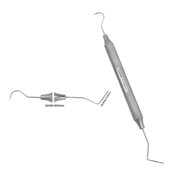 LEX-119-DENTAL-DIAGNOSTICS-EXPROS-23-QW-WILLIAMS-copy.jpg 23/QW Williams Explorers & Probes Double Ended - Image 1