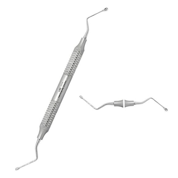 Dental Curette Hemingway 2mm/2mm - Image 1