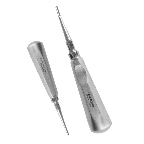 LINDO-ROOT-ELEVATOR-MICRE-SERRATED-35-LINDO-LEVIAN-3.5MM-STRAIGHT.jpg Root Elevators 35 LINDO LEVIAN - Image 1