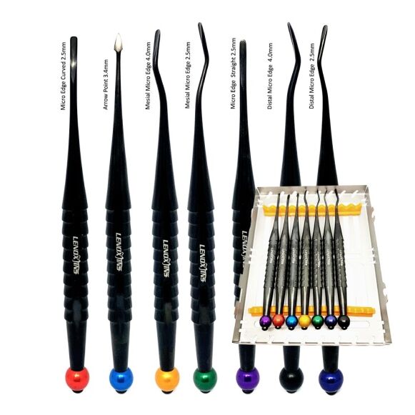 LPDL7-120-PDL-Luxating-Elevators-Set-Of-7-1.jpg PDL Luxating Elevators Set of 7 Titanium Coated in Cassette - Image 1