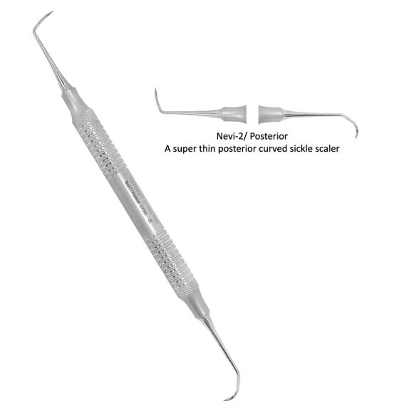LSC-115-A1-3x-Dental-Sickle-Scalers-Nevi-2-Posterior-Periodontal-Dental-Instruments-copy-1.jpg Nevi-2 / Posterior Scalers - Image 1