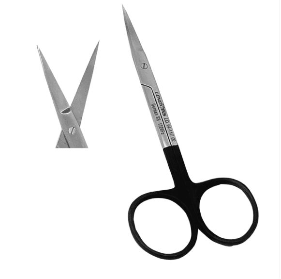 Screenshot-2024-12-10-at-11.36.57-AM.png Iris Scissors 11.5cm Straight Super Cut Saw Edge - Image 1