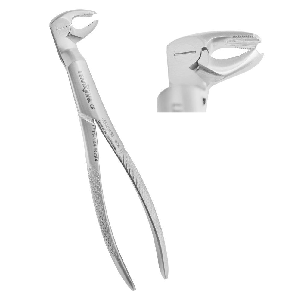 Wisdom-Extracting-Forcep-Routurier-22-1-2R-lower-molar-copy.jpg Extracting Forceps Routurier (# 22 1/2 R) - Image 1