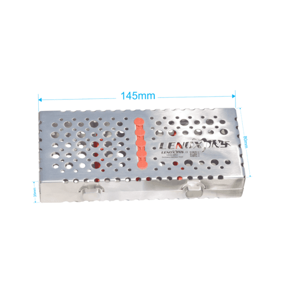 Dental Cassette For 5pcs Removeable Lid, 145x80x35mm - Image 1