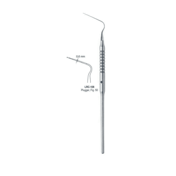 Root Canal Single Ended Plugger Fig. 50 0.6MM – Endodontic Tool