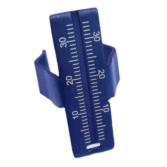 LD11-123NV-Endo-Finger-Ruler-Measuring-Scale-Navy-Blue-1.jpg Endo Finger Ruler-Measuring Scale - Image 1