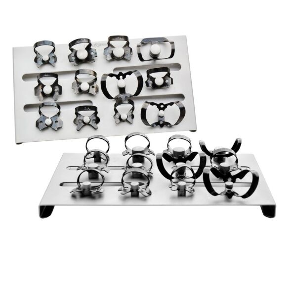 LDS21-101-Rubber-Dam-Clamps-12-Pics-Kit-copy-1.jpg Black Rubber Dam Clamps Kit 12PCS - Image 1