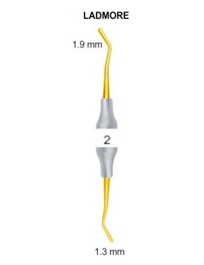 Burnishers Ladmore 2, 1.9mm / 1.3mm - Image 1