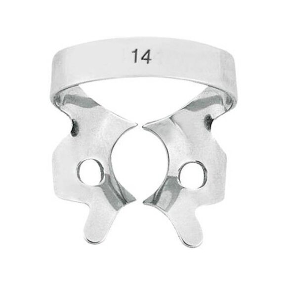 Rubber Dam Clamps Fig. 14 - Precision Dental Tool - Image 1