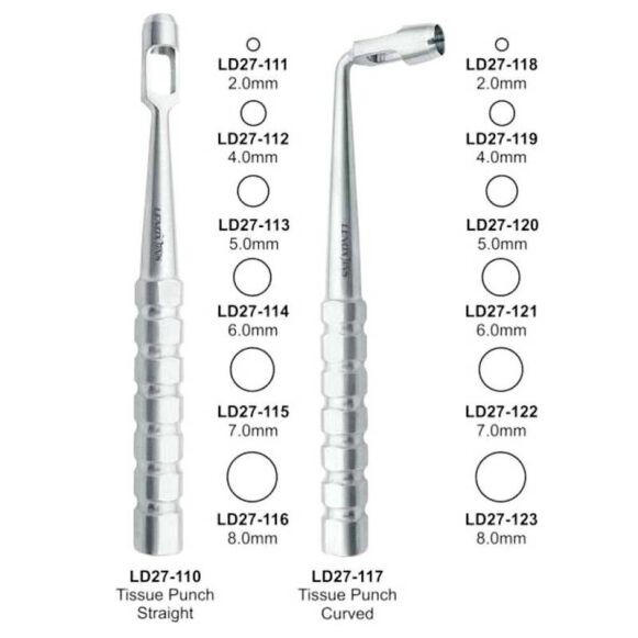 Tissue Punch Set of 12 - Image 1