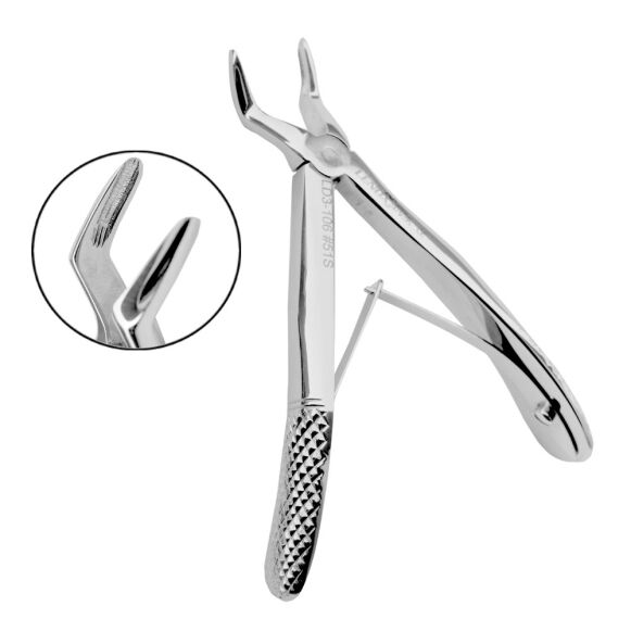 Baby Extracting Forceps English Pattern Klein #51S - Image 1